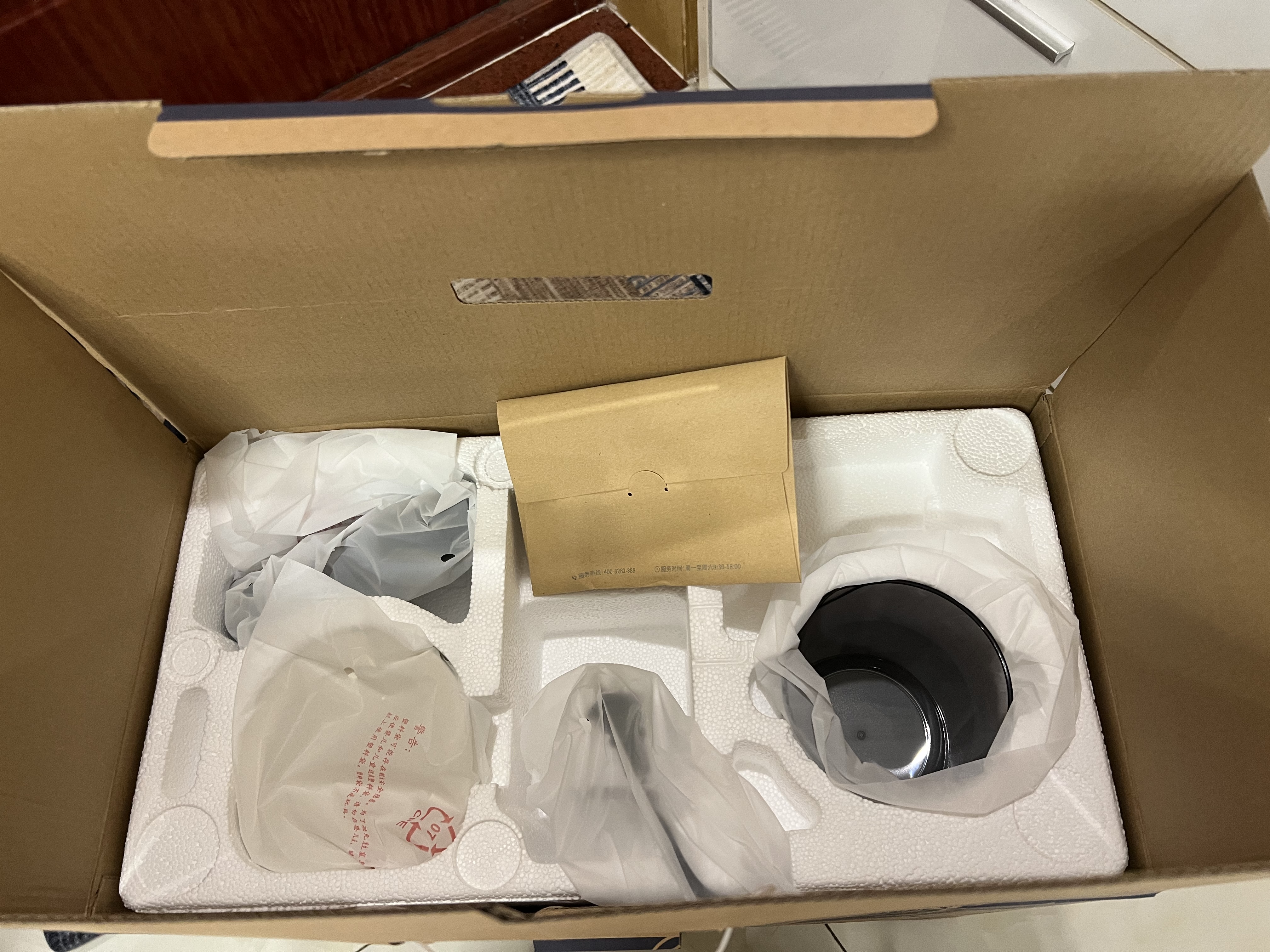 膳魔师（THERMOS）榨汁机旗舰款AI原汁机汁渣分离全自动果汁机果蔬变频触控大屏大口径新款全能榨白色 实拍图