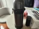 乐扣乐扣（LOCK&LOCK）保温壶户外旅行家庭保温套装黑色(手提广口壶1.8L+保温杯200ml) 实拍图