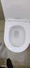 海尔（Haier）卫玺马桶家用一级水效大冲力虹吸式卫生间防臭节水大座圈坐便器 【一级水效+超薄无棱内壁+双漩冲水】TD02 300/400 坑距下单备注 实拍图