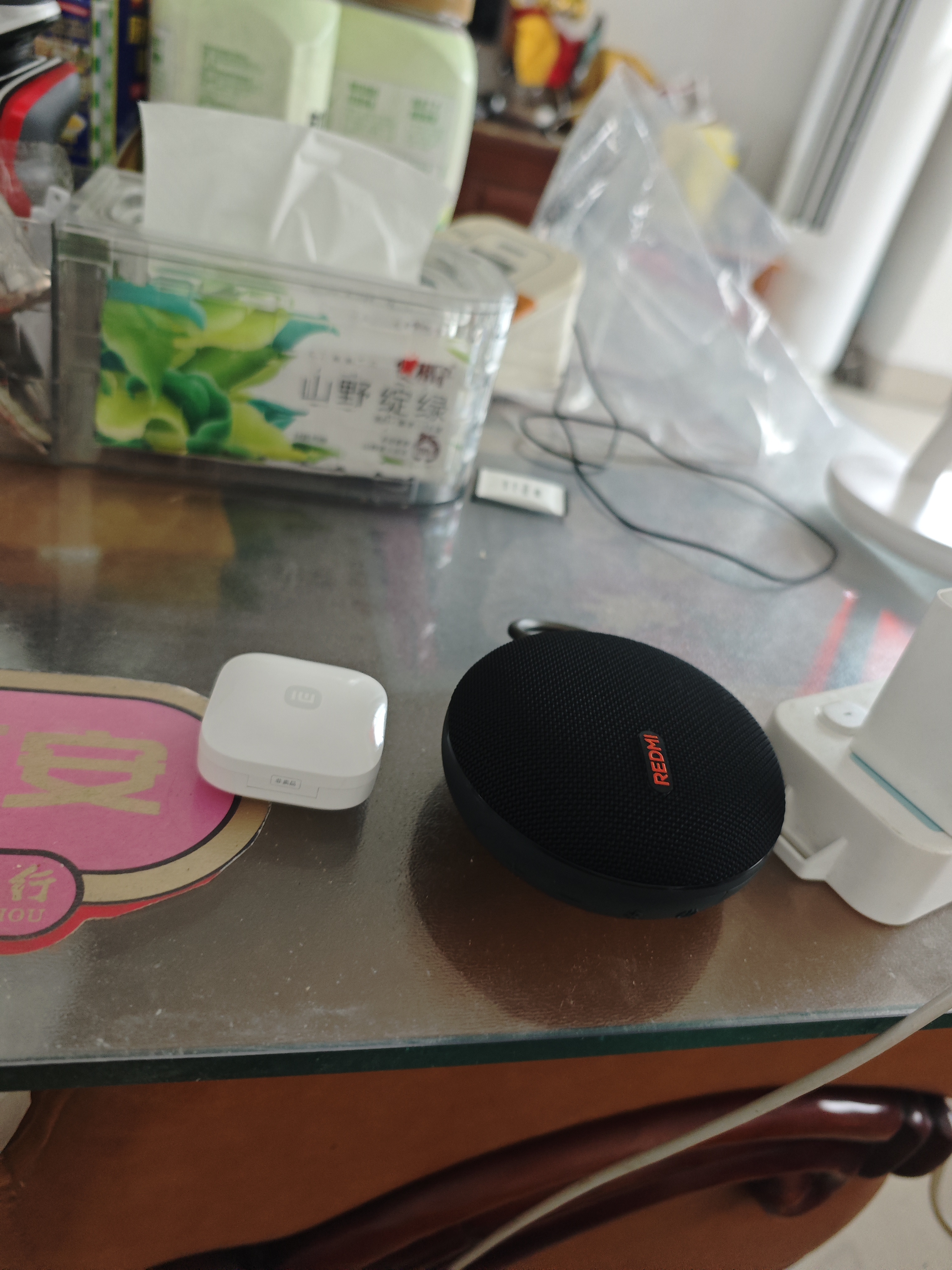 小米（MI）REDMI 蓝牙音箱2  黑色 小米音箱音响 长续航 IP67防尘防水 户外便携插卡 音响低音炮  礼物 家用 实拍图