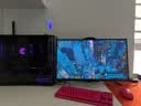 泰坦军团24.5英寸双侧入光 2K 420Hz HDR600 FastIPS硬件低蓝光 DyDs0.3ms 旋转升降电竞显示器 仓刀X256T+ 实拍图