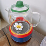 GLASSLOCK盖朗&WiggleWiggle全玻璃养生花茶烧水壶恒温1.5L大容量冲奶炖煮一体办公室女生礼物 实拍图
