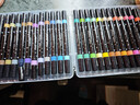 真彩（TRUECOLOR）48色软头闪光马克笔双头双色带流光闪粉啫喱水彩笔荧光笔绘画手抄报小学生手账专用儿童节礼物6088 实拍图