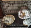 憨憨宠猫笼折叠猫笼子大号猫别墅加粗加密双层猫舍猫窝宠物猫咪用品家用 黑色 600双层 实拍图