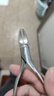 金达日美甲沟灰厚专用指甲刀不锈钢嵌甲钳指甲剪鹰嘴钳修脚工具斜口 实拍图