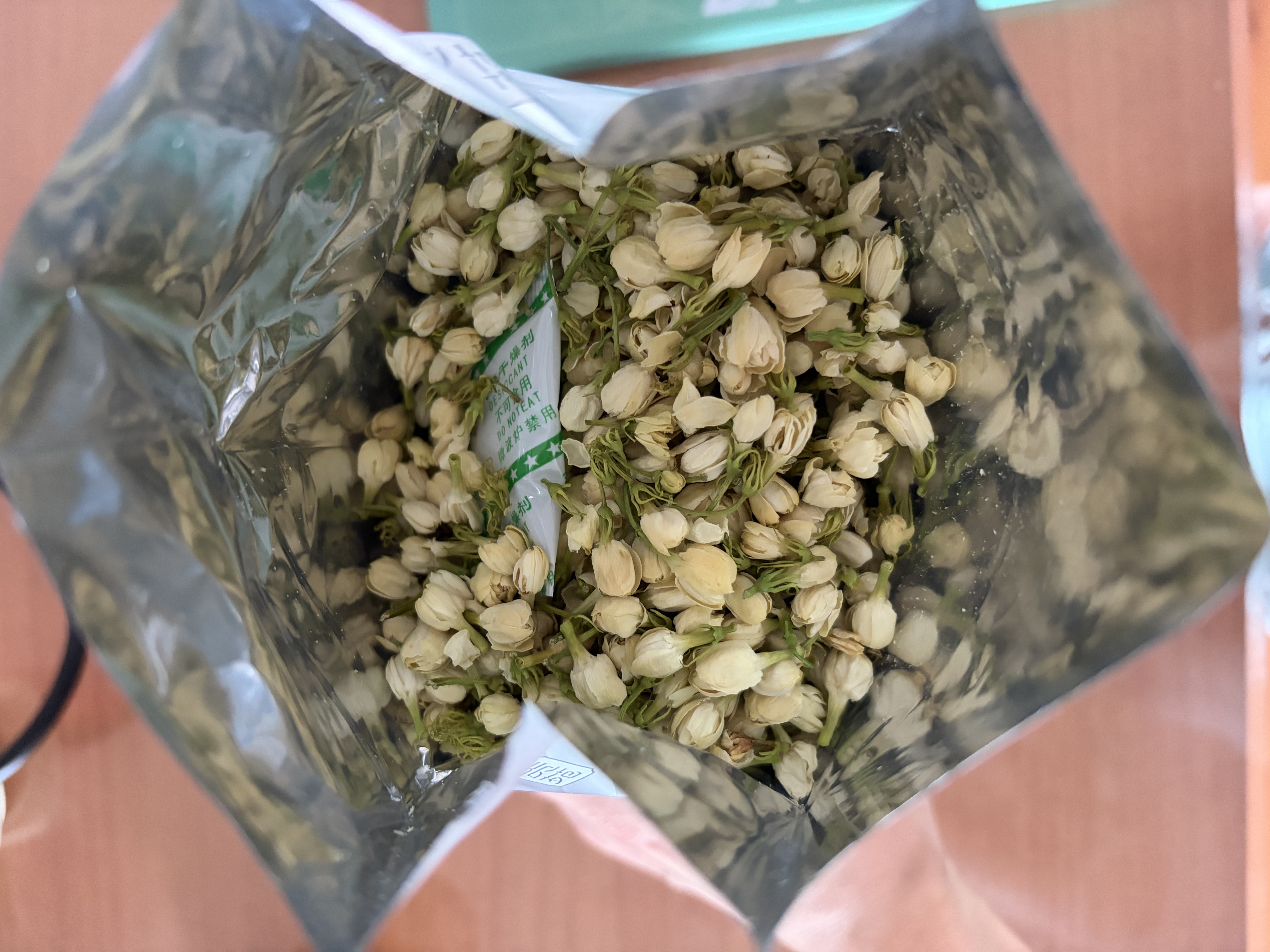 贡苑茉莉花苞【防碎铁罐125克】广西原产 三伏茉莉花干茶叶泡水喝 实拍图