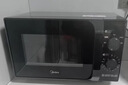 美的（Midea）微波炉经典升级款M2A 家用小型20升平板式易清洁快捷双旋钮高效速热杀菌除味2026新款 实拍图