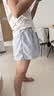 班尼路（Baleno）山本短裤女2026夏季出游休闲穿搭高腰显瘦清爽凉感宽松百搭三分裤 实拍图