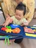 尚美贝贝婴儿童布书忙碌书安静书手工diy撕撕书蒙氏早教玩具3-6岁生日礼物 实拍图