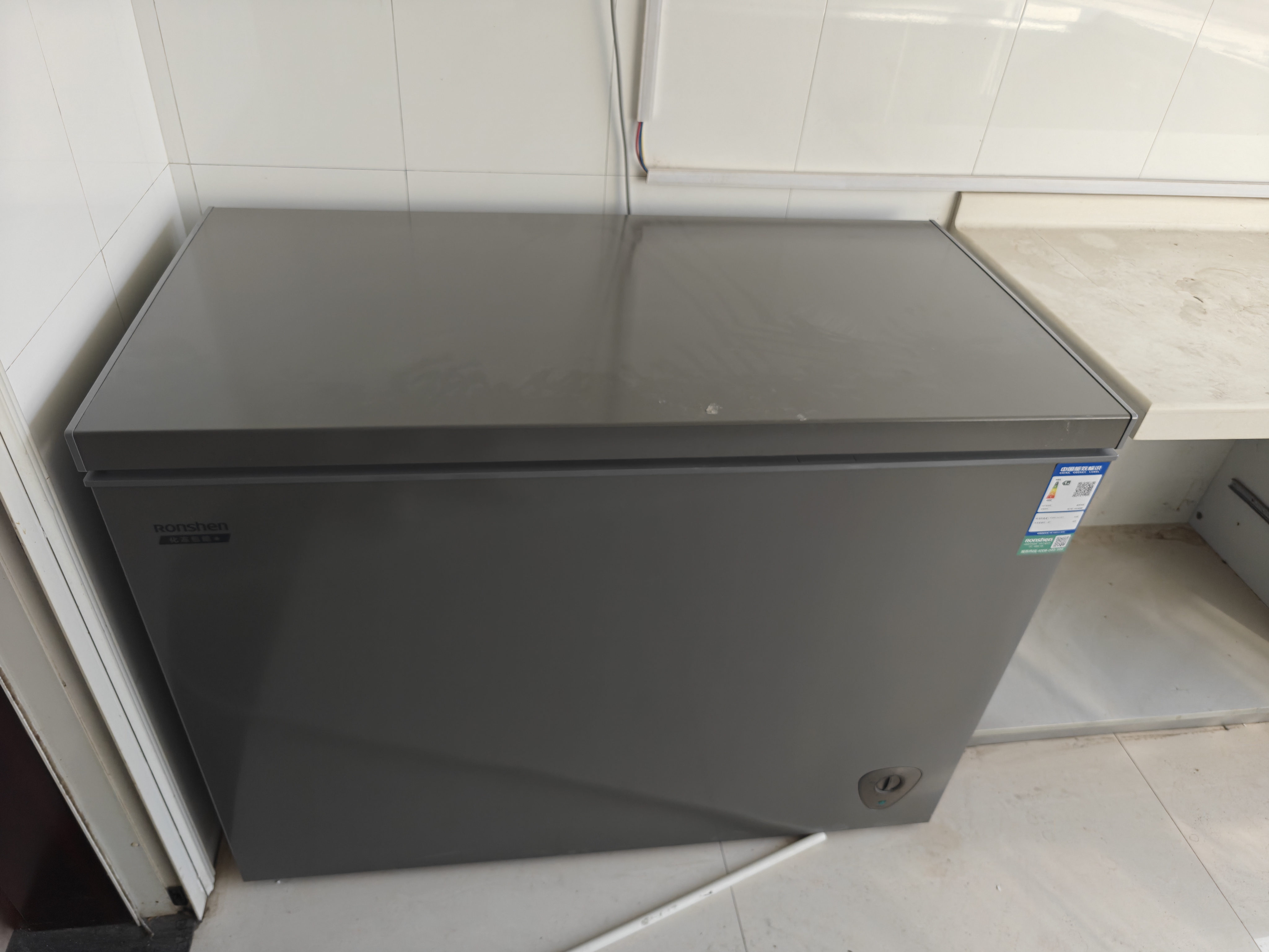 容声300L单温冰柜大容量家用冷柜减霜80%冷藏冷冻两用一级能效节能PCM内胆冰箱BD/BC-300ZMSMA国家补贴 实拍图