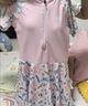 361°儿童泳衣女童泳镜泳帽套装女孩连体裙式平角中大童游泳衣泳装140 实拍图