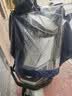 雨航（YUHANG）电动车雨衣电动车专用电瓶车雨披带镜套藏青色4XL 实拍图
