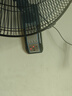 美的（Midea）【五叶飓风】工业遥控壁扇/挂壁式商居两用金属扇120°广角摇头定时电风扇工厂通风吊扇 FW40-11AR 实拍图