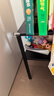 宜家（IKEA）KNARREVIK科纳列维克收纳床边桌家用落地搁架床头置物架 黑色 实拍图