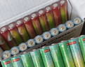 京东京造 7号电池40节彩虹装 七号电池碱性超性能无铅无汞 适用血压计/血糖仪/指纹锁/遥控器/儿童玩具 实拍图