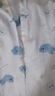 舒贝怡2件装婴儿衣服夏季薄款新生儿连体衣短袖哈衣儿童爬服蓝色90CM 实拍图