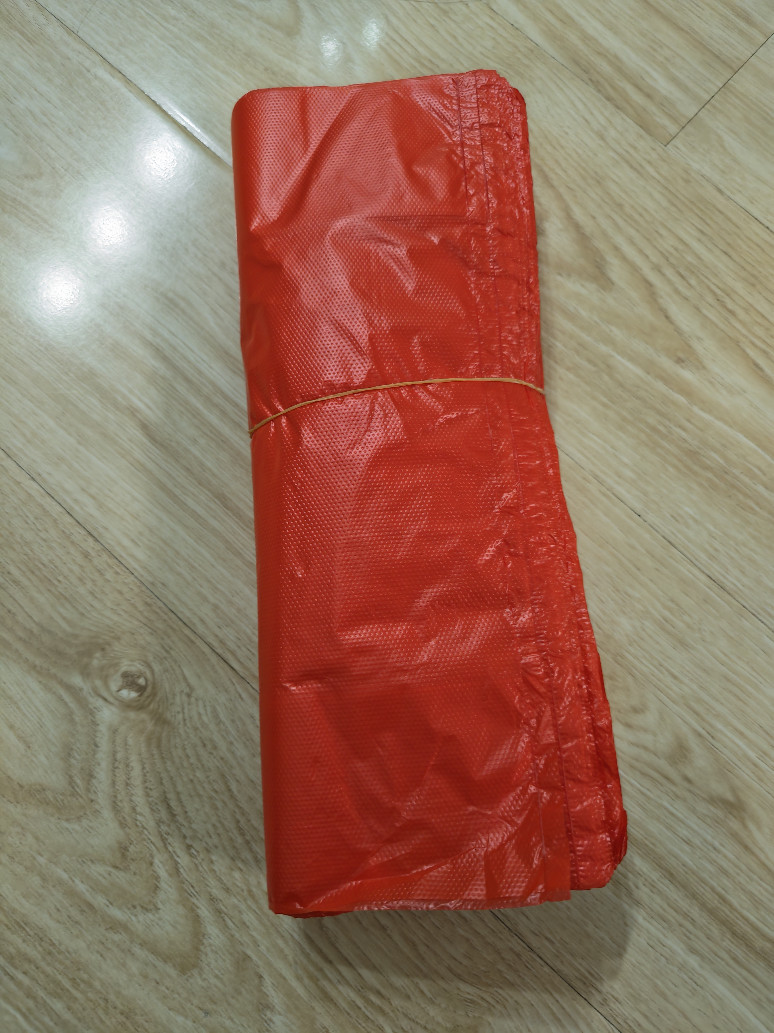 登比塑料袋加厚红色背心袋购物袋食品打包袋超市手提袋32*52cm100只 实拍图