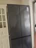 TCL 【爆款升级】480L十字对开门超窄小户型抗菌净味四开门家用冰箱一级能效风冷R480V7-U世界杯推荐 实拍图