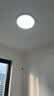 惠普护眼led卧室吸顶灯超薄超亮儿童房书房灯中山灯具 晨之光包安装 实拍图