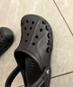 卡骆驰（CROCS）【采销直播】贝雅卡骆班洞洞鞋轻便耐磨一脚蹬休闲鞋|205089 深蓝/辣椒红-4CC 44 (280mm) 实拍图