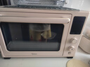 美的（Midea）Q40多功能电烤箱家用专业烘焙大容量多功能全自动 热风空气炸锅烤箱奶油风四面搪瓷/复脆发酵一体 实拍图