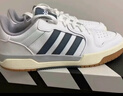 adidas ENTRAP美式校园风运动少年感复古篮球风板鞋男女阿迪达斯   白色/深蓝色/绿色   42 实拍图