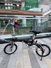 大行（DAHON） 412折叠自行车14英寸单速超轻迷你铝合金学生成人单车BYA412 黑色 实拍图