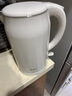 美的（Midea）电热水壶烧水壶 2L大容量泡茶 304不锈钢0涂层 1800W快速加热MK-SH20M320 实拍图