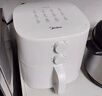 美的（Midea）空气炸锅 家用免翻面 全自动炸锅大容量炸蓝蒸汽嫩炸 无需翻面空气炸烤一体机炸锅自制小米锅巴 【大容量】3.0旋转热风嫩烤 6L KZE6016 实拍图