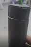 炊大皇保温杯 316L医用级不锈钢茶水分离商务便携智能保温杯 黑色 490ml 实拍图