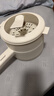美的（Midea）电煮锅 小电锅 电蒸锅 宿舍小锅多功能锅辅食锅 1.6L学生寝室一体泡面小火锅电煮锅XZE2017 配蒸笼 实拍图