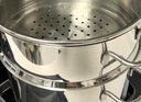 WMF福腾宝汤蒸锅不锈钢锅汤锅煮锅家用蒸笼蒸屉双耳煮锅Astoria套装 蒸锅（含双耳蒸屉） 2层 24cm 实拍图