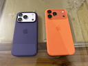 Apple/苹果 iPhone 17 Pro Max硅胶手机壳-橙色 磁吸保护壳苹果手机壳全包旗舰店原装 实拍图