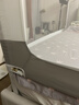 丸丫K2婴儿床围栏宝宝防摔防护栏床护栏防掉挡板免打孔灰1.8+2+2三面 实拍图
