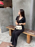 viney【赵晴同款】包包女包牛皮剑桥包轻奢斜挎包七夕情人节礼物送女友 实拍图