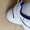 耐克轻便训练鞋秋季健身缓震老爹鞋NIKE AIR MONARCH 4 415445 102白色/金属银/深藏青 42 (265mm) 实拍图