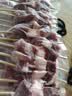 芈羊羊原切牛肉串套餐50串净重2斤 牛肉生鲜烧烤食材半成品户外露营清真 实拍图