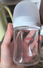 贝亲（Pigeon）玻璃奶瓶宽口径防胀气240ml M号奶嘴 3月+ AA187  实拍图