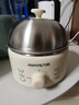 九阳（Joyoung）蒸蛋器 煮蛋器 定时 自动断电安心用 小型316L不锈钢多功能 双层蒸煮鸡蛋早餐神器ZD14-GE330 实拍图