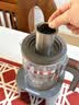 格丽思（GREENIS）煮茶壶纯钛养生壶 喷淋式煮茶器养生烧水壶保温一体全自动恒温泡茶壶 新款高档大气蒸茶煮茶壶 深空灰礼盒装（纯钛壶底-单直筒茶漏） 实拍图
