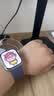 Apple/苹果 Watch S11 智能手表GPS+蜂窝款46毫米银色铝金属表壳雾紫色运动型表带M/L MFDL4CH/B 实拍图