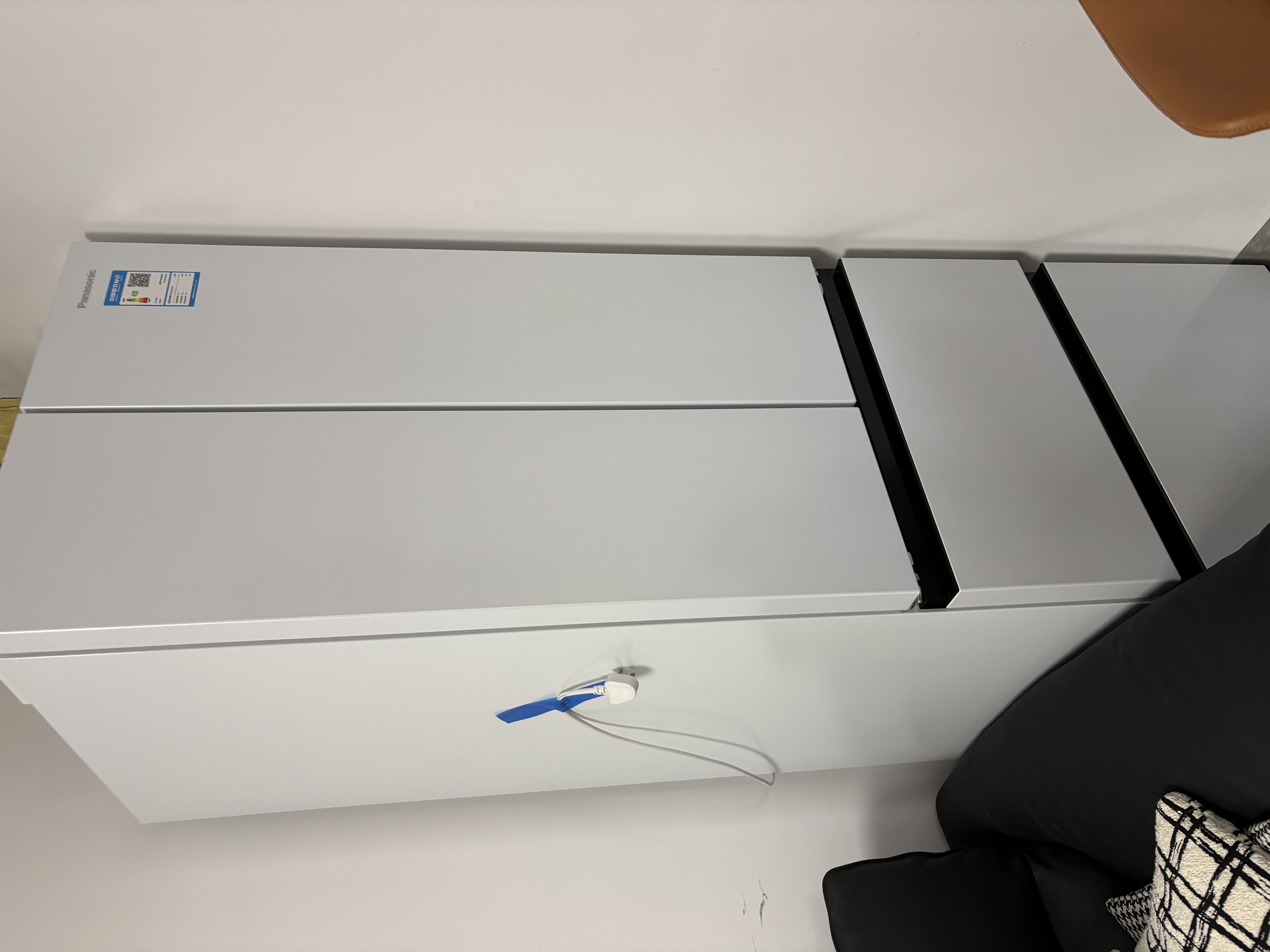 松下（Panasonic）Xtra小法棍400L法式多门冰箱家用小户型超薄风冷无霜以旧换新璀璨白NR-XG41PEB-W【国家补贴】 实拍图