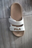 斐乐（FILA）漂流船2|运动拖鞋26夏季新款女鞋沙滩凉拖休闲鞋 奶白-GD 37.5 实拍图