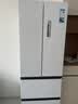 美的（Midea）418/420法式多门四开门冰箱 M60超薄纯平全嵌入式 家用一级风冷双变频净味冰箱 以旧换新补贴 420流苏白丨深冷锁鲜全空间养鲜丨底部散热 实拍图