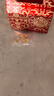 普堤诺新款爆闪方糖耳钉黄金色拉丝花型耳环999金色时尚感耳饰送女友 拉丝小方糖耳钉 实拍图