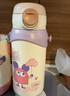babycare儿童保温杯水壶吸管杯大宝宝学饮杯不锈钢三合一上学600ml 实拍图