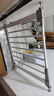 呵花楼梯口护栏婴儿童安全门栏围阳台栏杆宠物宝宝犬狗狗栅栏门免打孔 适用宽度 76-83cm 高76cm栏杆间隙 实拍图