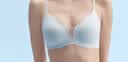 蕉内凉皮511C小波浪女士内衣透气微聚拢无痕氨基酸夏季冰丝薄款文胸罩 实拍图