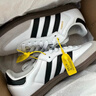 阿迪达斯 adidas三叶草  samba T头鞋运动鞋男女休闲鞋B75806 38 实拍图