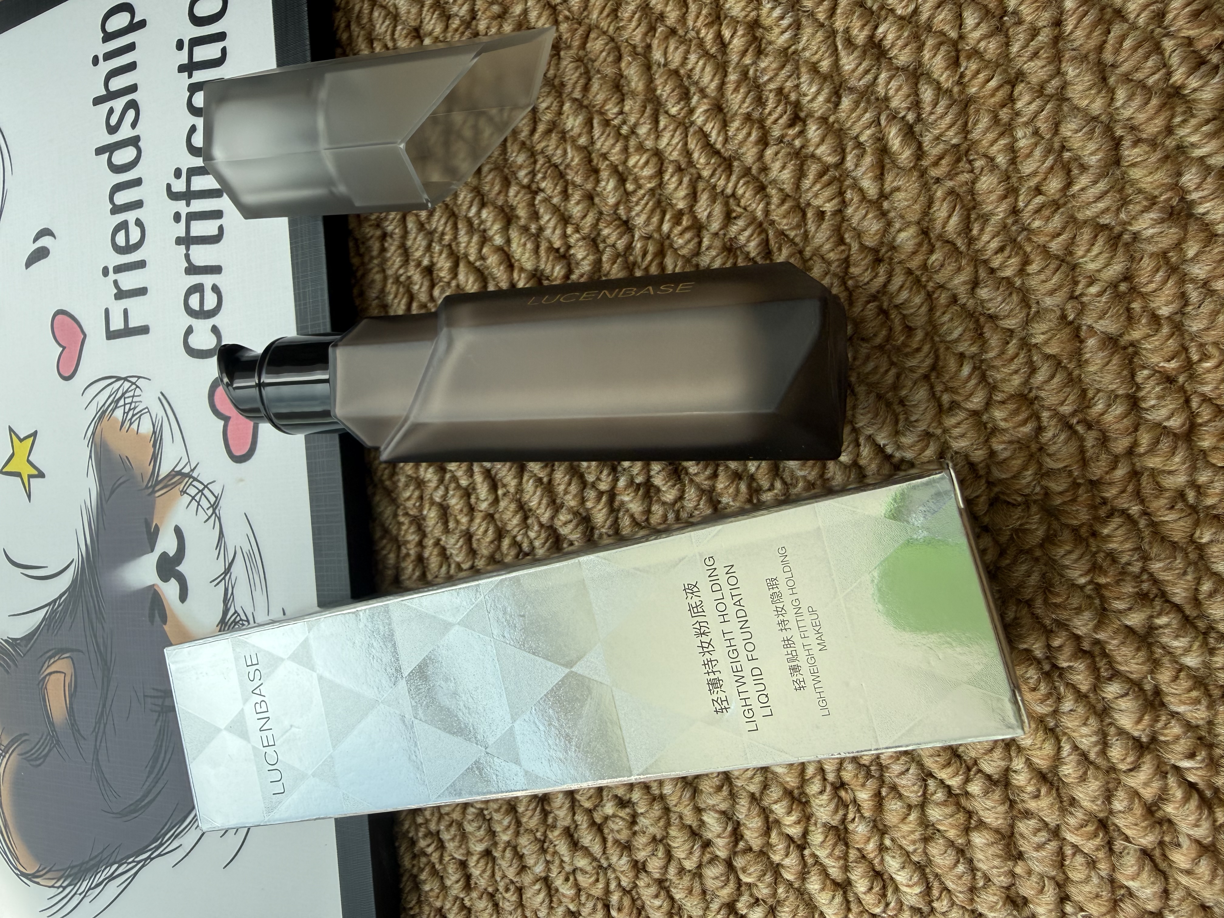 透真轻薄粉底液遮瑕持久防水不脱妆不卡粉油皮控油遮盖斑点三合一保湿 实拍图
